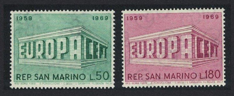 1969 SAN MARİNO EUROPA CEPT