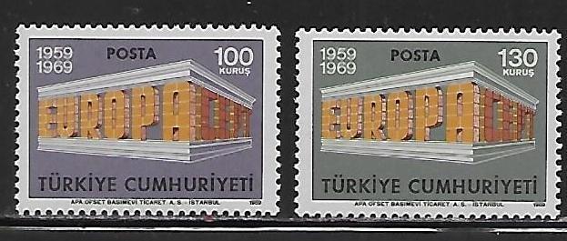 1969 TÜRKİYE EUROPA CEPT