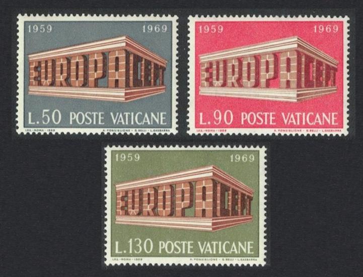 1969 VATİKAN EUROPA CEPT