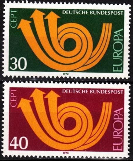 1973 ALMANYA EUROPA CEPT