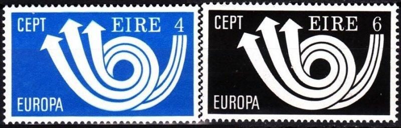 1973 İRLANDA EUROPA CEPT, 1973 Eire europa cept, 1973 İrlandia Europa Cept,