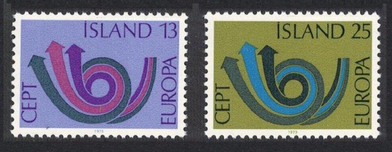 1973 İZLANDA EUROPA CEPT