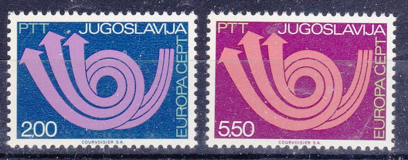 1973 YUGOSLAVYA EUROPA CEPT