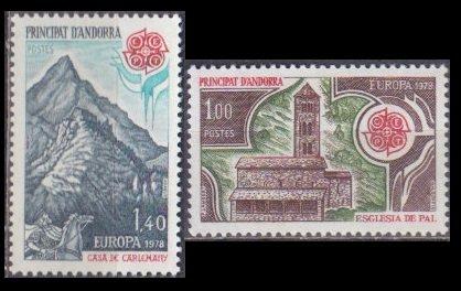1978 Andorra Fransa Europa cept