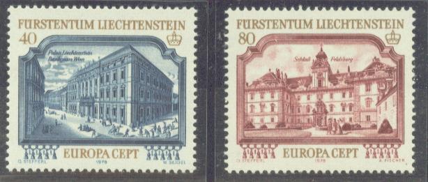 1978 LIECHTENSTEIN EUROPA CEPT