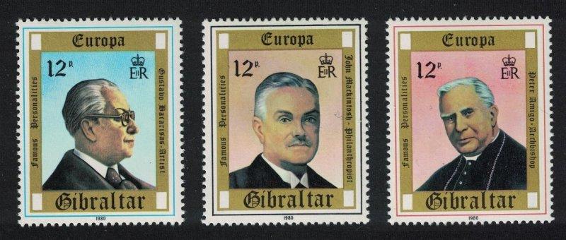 1980 Gibraltar Europa Cept,