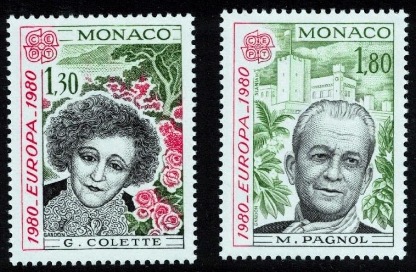 1980 Monako Europa Cept, 1980 Monaco Europa Cept,