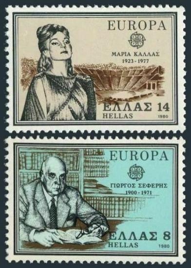 1980 Yunanistan Europa Cept, 1980 Greece Europa Cept,