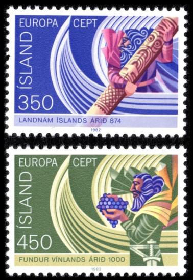 1982 EUROPA CEPT İZLANDA