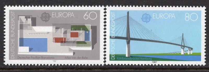 1987 ALMANYA EUROPA CEPT