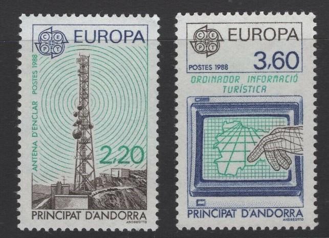 1988 Fransız Andorra Europa cept,
