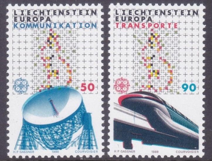 1988 Liechtenstein Europa Cept