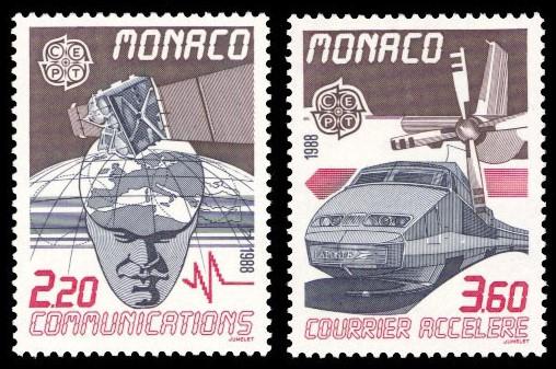 1988 Monako Europa Cept, 1988 Monaco Europa Cept