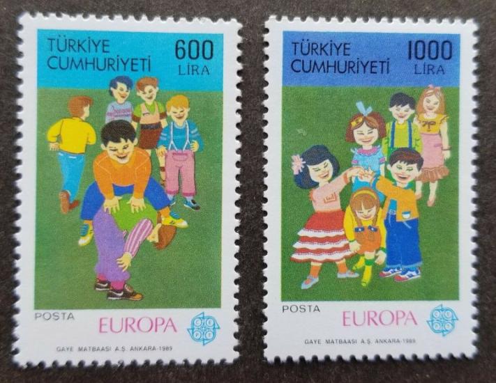 1989 TÜRKİYE EUROPA CEPT