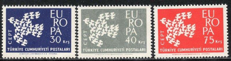 1961 TÜRKİYE EUROPA CEPT