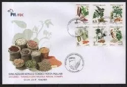 2018 BAKLAGİLLER KONULU SÜREKLİ POSTA PULU FDC