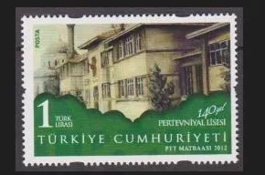 2012 PERTEVNİYAL LİSESİ’NİN 140.YILI MNH