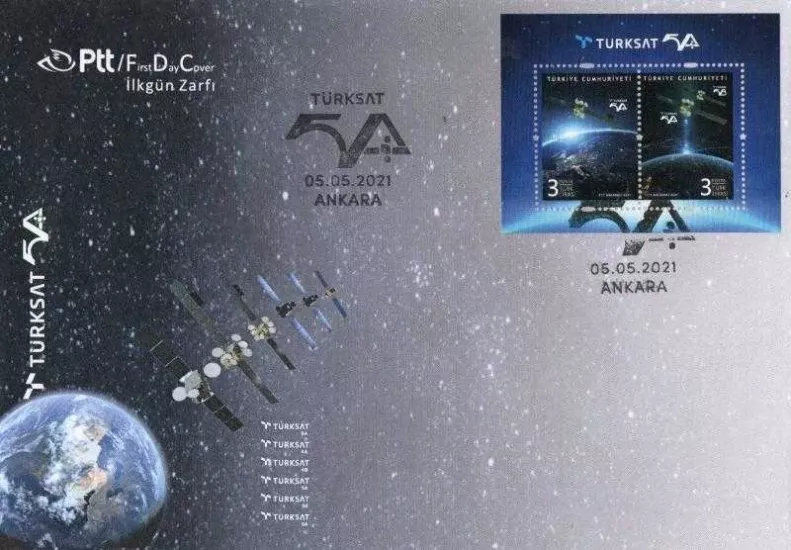 2021 TÜRKSAT 5A FDC