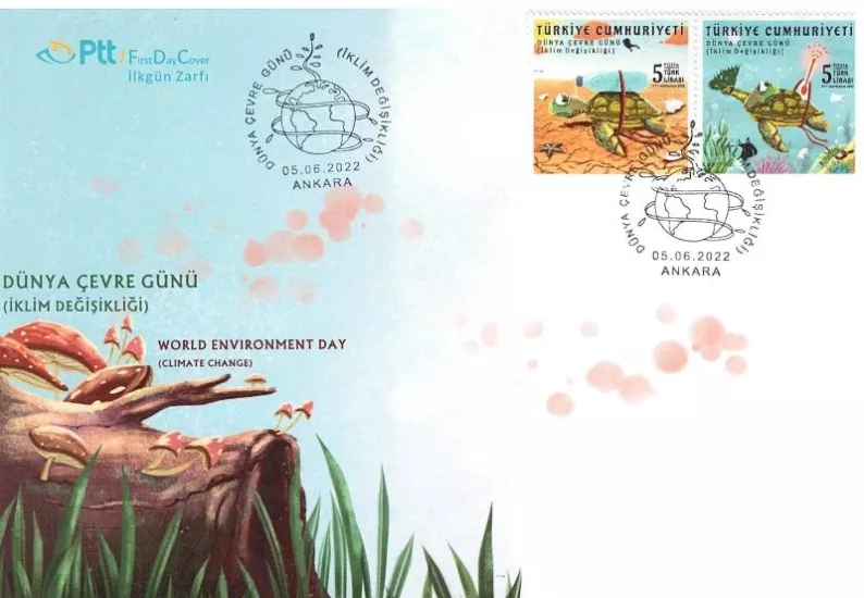 2022 DÜNYA ÇEVRE GÜNÜ (İKLİM DEĞİŞİKLİĞİ) FDC