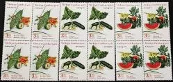 2021 KABAKGİLLER 4’LÜ BLOK MNH