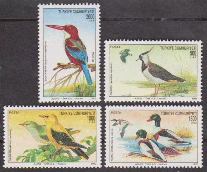 1992 DÜNYA ÇEVRE GÜNÜ MNH