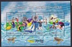 2013 MERSİN XVII. AKDENİZ OYUNLARI MNH BLOK
