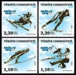 2014 SOCHI KIŞ OLİMPİYAT OYUNLARI MNH