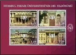 2013 İSTANBUL TEKNİK ÜNİVERSİTE 240. YILDÖNÜMÜ MNH