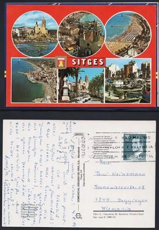 Sitges Kartpostalı: Barselona Yakınlarında Akdeniz’in Nostaljik Tatil Hatırası