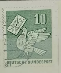 1956 Pul Günü Damgalı