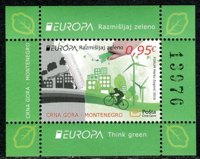 2016 KARADAĞ EUROPA CEPT BLOK
