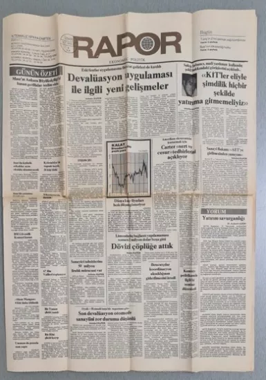 1970’lerden 2000’lere Koleksiyonluk Eski Gazeteler Satışta