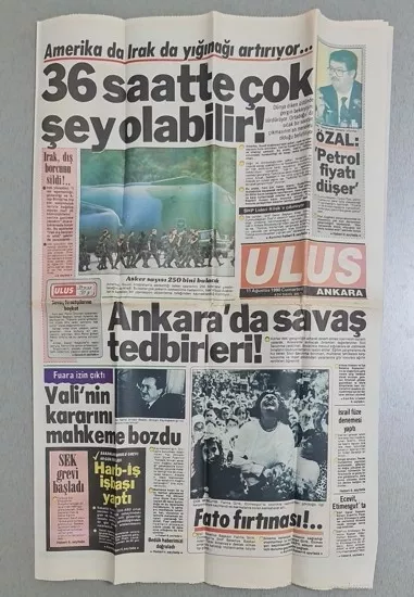 1970’lerden 2000’lere Koleksiyonluk Eski Gazeteler Satışta