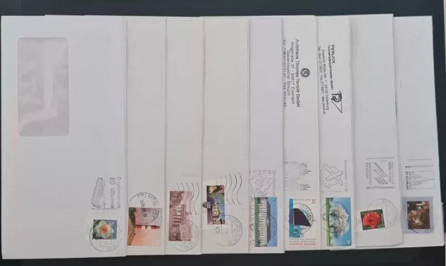 Alman İş ve Hatıra Zarfları Koleksiyonu