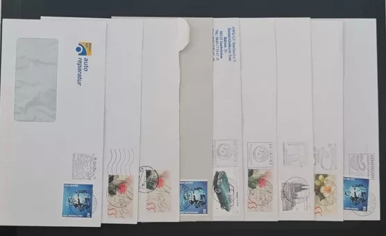 Alman İş ve Hatıra Zarfları Koleksiyonu Lotu -5