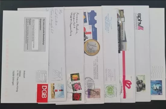 Alman İş ve Hatıra Zarfları Koleksiyonu Lotu -6