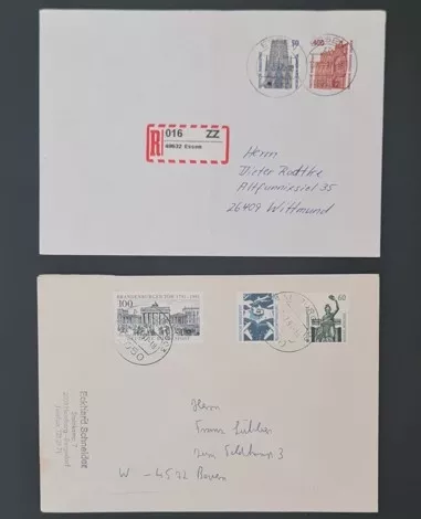 Postadan Geçmiş Zarf Lotu