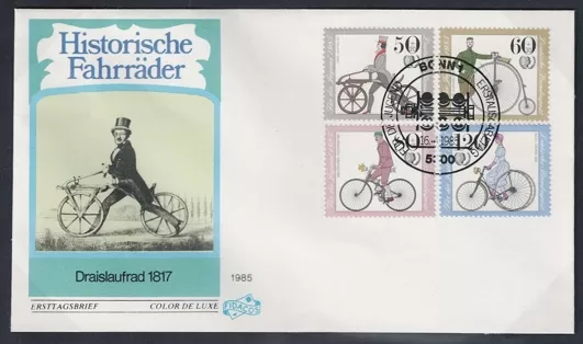 Almanya 1985 Bisiklet Tarihi, FDC Bonn