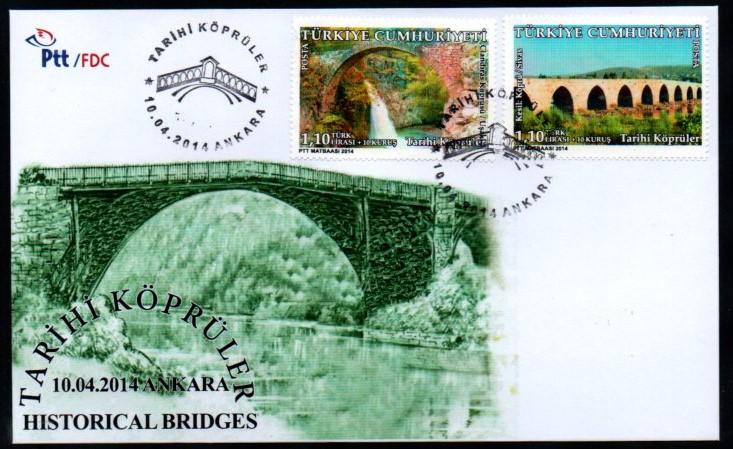 2014 TARİHİ KÖPRÜLER FDC