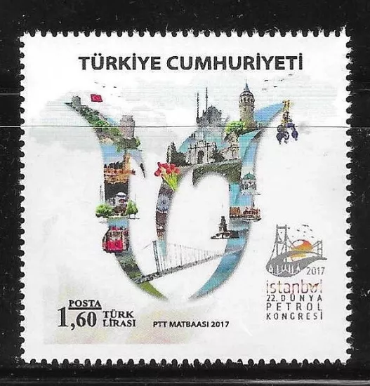 2017 22.DÜNYA PETROL KONGRESİ WPC MNH 