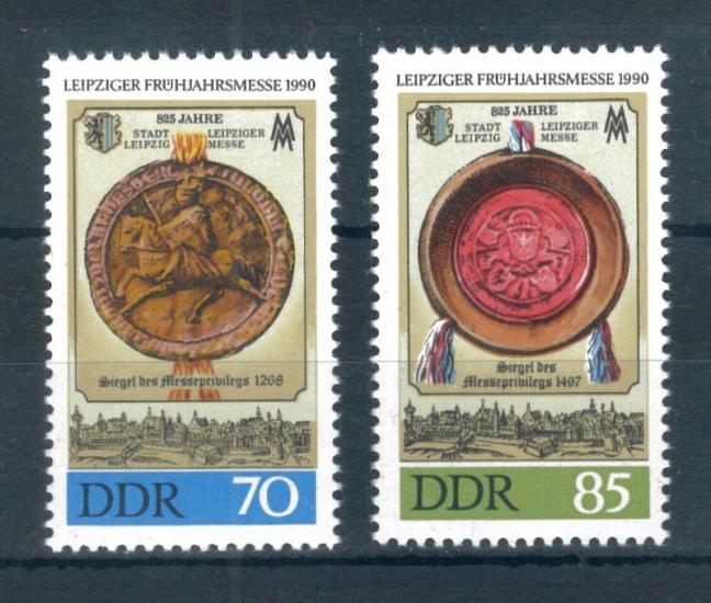ALMANYA DDR 1990 Leipzig Bahar Fuarı