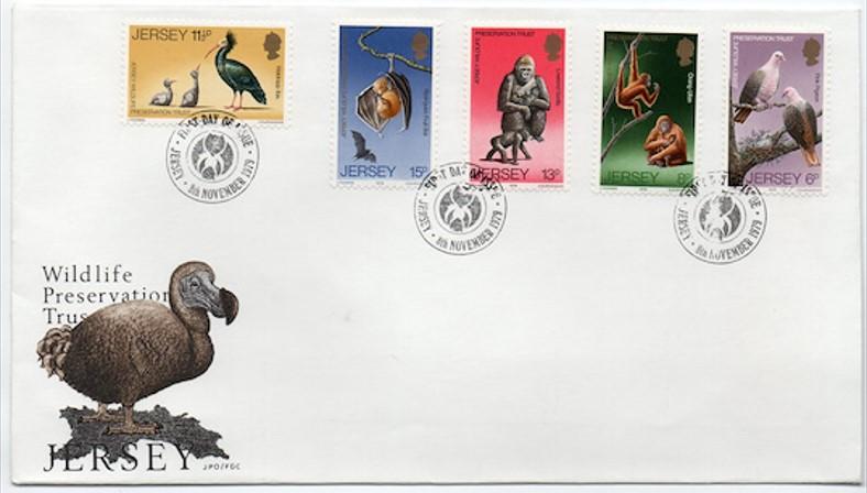Jersey 1979 Yaban Hayatı Koruma Vakfı FDC