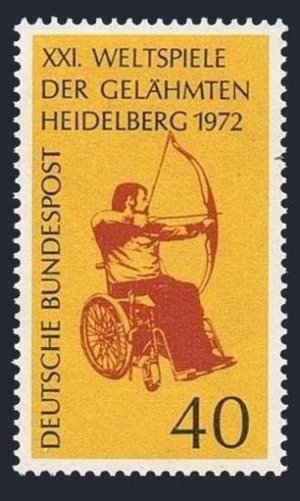 ALMANYA 1972 FELÇLİ HEİDELBERG’İN DÜNYA OYUNLARI