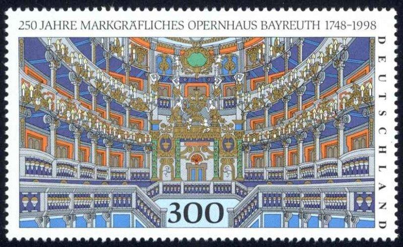 ALMANYA 1998  BAYREUTH OPERASININ 250. YILDÖNÜMÜ  