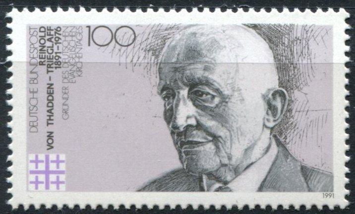 ALMANYA 1991 Reinod von Thadden-Trieglaff’ın Doğumunun 100. Yıldönümü
