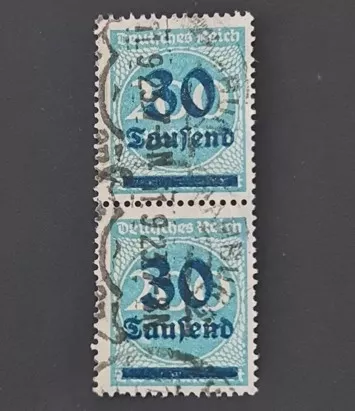 Deutsches reich 1923 hiper enflasyon pulları – 30 tausend mark
