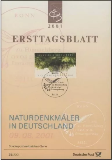 Almanya ETB 35/2001 – Linde zu Himmelsberg Naturdenkmal