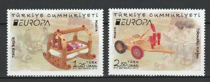 2015 EUROPA CEPT, ESKİ OYUNCAKLAR MNH