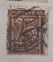 Almanya Reich 1921 Yeni Günlük Posta Pulu