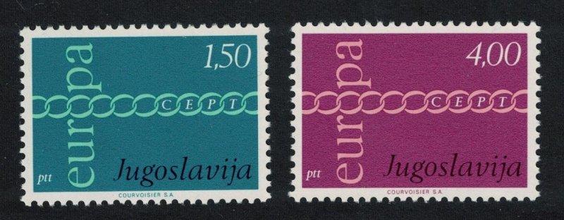 1971 YUGOSLAVYA EUROPA CEPT